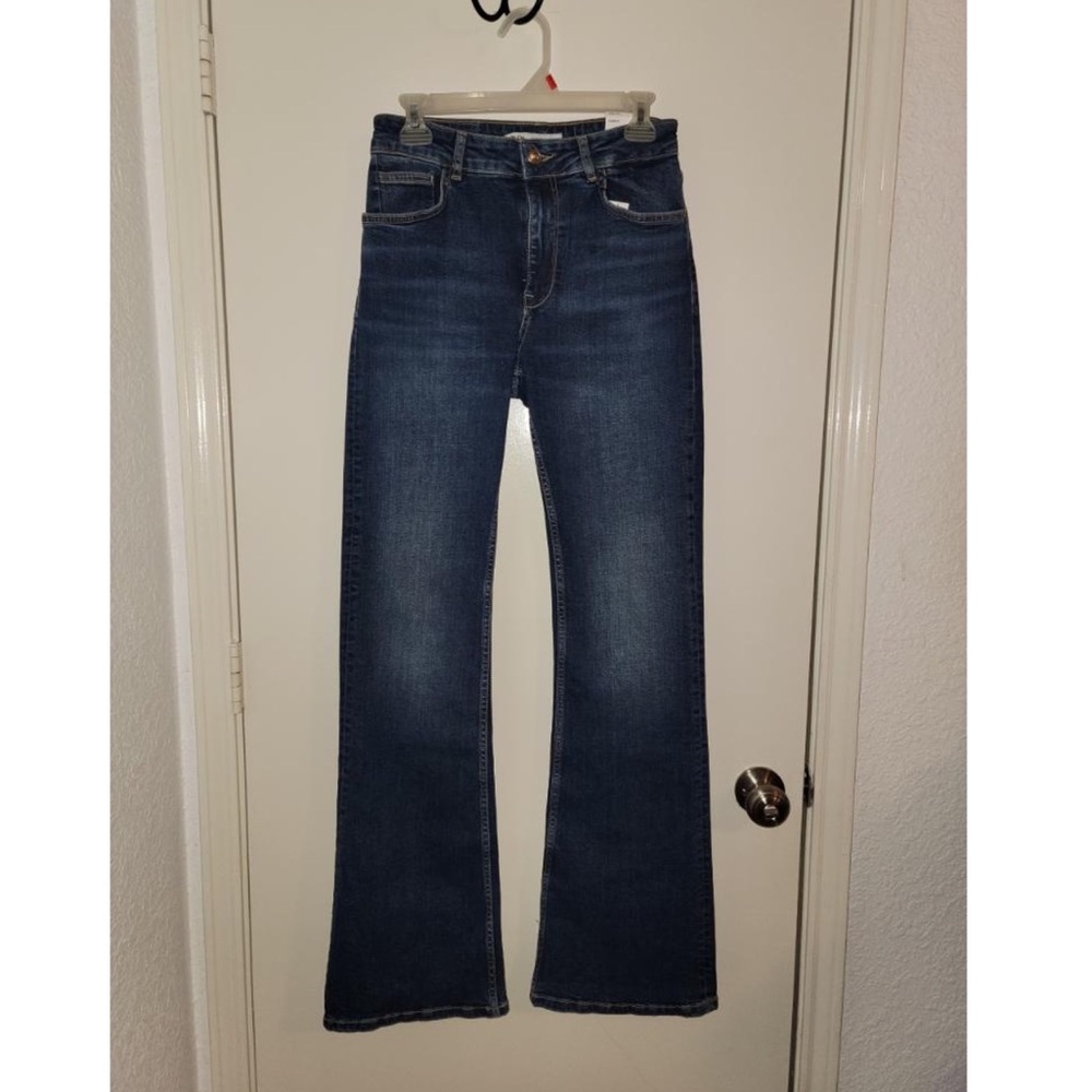 ZARA WIDE LEG JEANS